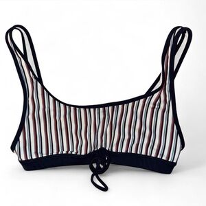 PacSun Striped Bikini Top. Small.